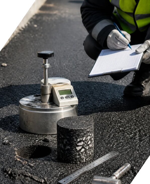 Коэффициент уплотнения асфальта в Томске от 3278 р. | ЭкспертизаРоссия
