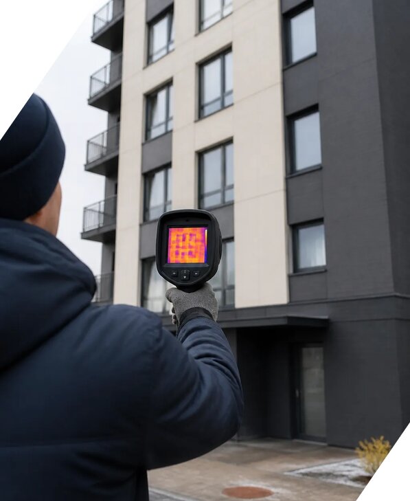Тепловизионное обследование зданий в Томске от 5464 р. | ЭкспертизаРоссия