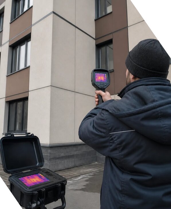Тепловизионное обследование зданий и сооружений в Томске